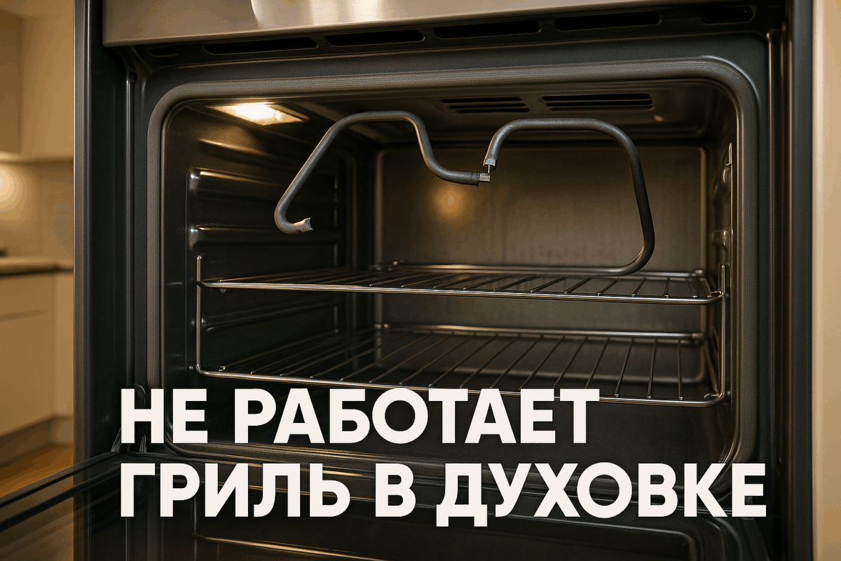 Не работает гриль в духовке — ремонт ТЭНа