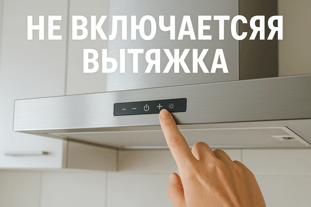 Не включается вытяжка — что проверить