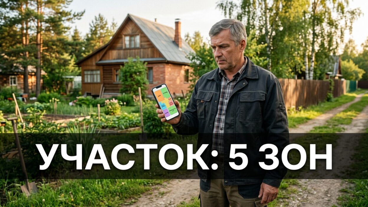 Зонирование участка: примерил, как разбить на зоны без ошибок